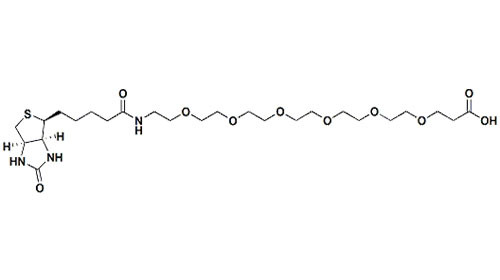Biotin-PEG7-acid of PEG Linker Is A Kind Of Transparent And Oil Free Liquid  1352814-10-8