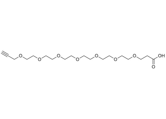 Bioconjugation Propargyl PEG7 Acid C18H32O9 High Stable