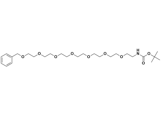 C26H45NO9 Polyethylene Glycol With Electrolytes Benzyl-PEG7-NHBoc