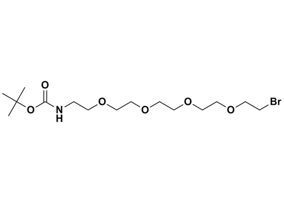 PEGylation Peg Aldehyde C15H30BrNO6 T - Boc - N- Amido - PEG4 - Bromide