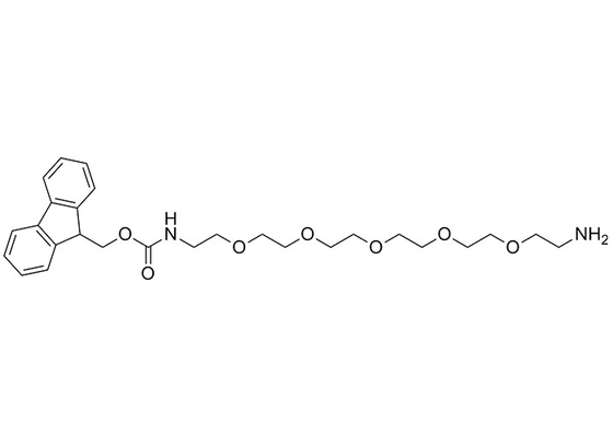 Fmoc-N-PEG5 - Amine, Fmoc-NH-PEG-NH2 Fmoc protected Amine PEG Amine,  Boc/Fmoc protected amine, PEG amine