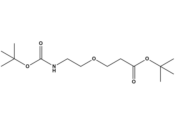 Bioconjugation Polyethylene Glycol Peg C14H27NO5 T-Boc-N-Amido-PEG1-T-Butyl ester