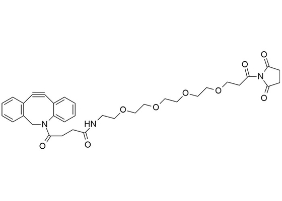 NHS-PEG4-DBCO, DBCO Of NHS ester for click chemistry, Dibenzocyclooctyne-PEG4-N-hydroxysuccinimidyl ester‎