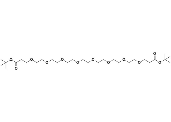 C28H54O12 Polyethylene Glycol PEG Bis-PEG8-T-Butyl Ester Liquid