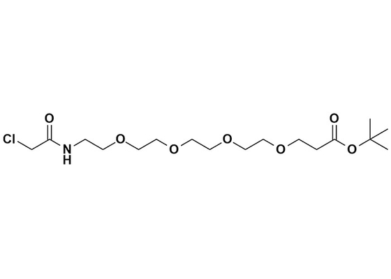 Chloroacetamido-PEG4-T-Butlyl Ester With CAS NO.1365655-90-8 Is Water Soluble