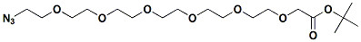 95% Min Purity PEG Linker  Azido-PEG6-t-butyl acetate  297162-49-3