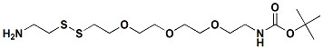 95% Min Purity PEG Linker   AMINO-ETHYL-SS-PEG3-NHBOC  2144777-87-5
