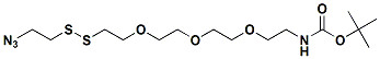 95% Min Purity PEG Linker   N3-PEG1-S-S-PEG4-NHBOC