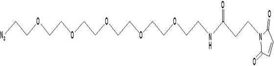 95% Min Purity PEG Linker    AzidoPEG5-maleimide