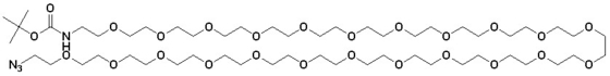 95% Min Purity PEG Linker  t-Boc-N-amido-PEG24-azide