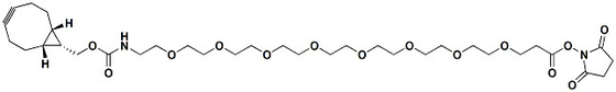 95% Min Purity PEG Linker Endo-bcn-PEG8-NHS ester  1608140-48-2