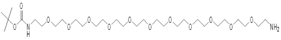 95% Min Purity PEG Linker   t-boc-N-amido-PEG11-amine   1347704-59-9