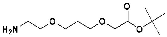 95% Min Purity PEG Linker  Acetic acid, 2-[3-(2-aminoethoxy)propoxy]-, 1,1-dimethylethyl ester  1948273-09-3