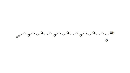 Propargyl-PEG6-acid Of PEG Linker Is For Targeted Drug Delivery  CAS：1951438-84-8