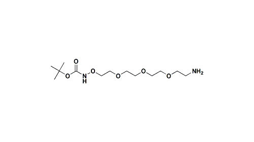 CAS 1235514-18-7 Amino PEG T - Boc - Aminooxy - PEG3 - Amine 95% Min Purity