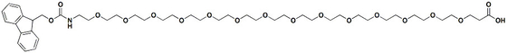 C46H73NO18 PEG Chemical Fmoc - N-Amido - PEG 14 - Acid For Modify Peptides