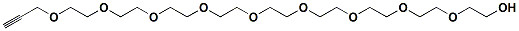 Propargyl - PEG9 - Alcohol Alkyne Polymerization For PEGylation