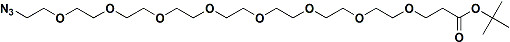 1623791-99-0 Azido PEG Polyethylene Glycol Bulk Azido-PEG8-T-Butyl Ester