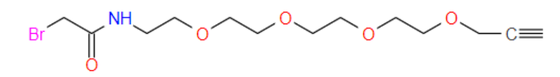 Bromoacetamide-PEG4-Propargyl With Cas No. #1341156-86-2Of Bromoacetamide PEG