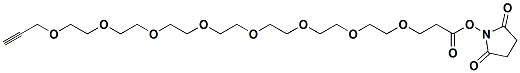 95% Min Purity PEG Linker Propargyl-PEG8-NHS ester 2182601-74-5