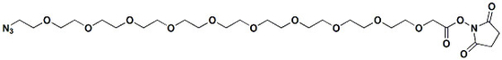 95% Min Purity PEG Linker  N3-PEG10-CH2CO2-NHS