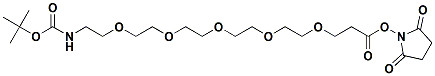 95% Min Purity PEG Linker  t-boc-N-amido-PEG5-NHS ester  2055040-78-1