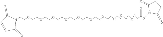 95% Min Purity  PEG Linker   Mal-PEG10-NHS ester