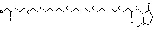 95% Min Purity PEG Linker  NHS-PEG8-amide-Br  1283658-79-6