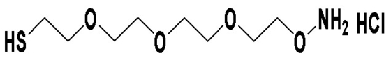 95% Min Purity PEG Linker   Aminoxy-PEG4-SH HCl  1200365-63-4