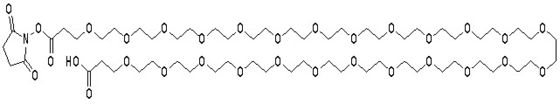 95% Min Purity PEG Linker  Acid-PEG24-NHS ester