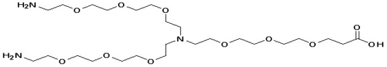 95% Min Purity PEG Linker  N-(ACID-PEG3)-N-BIS(PEG3-AMINE)  2183440-35-7