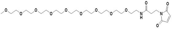 95% Min Purity PEG Linker   Methyl-PEG9-Maleimide