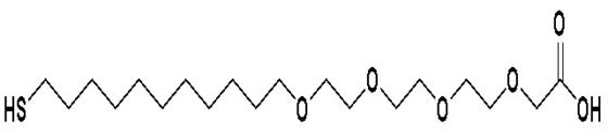 95% Min Purity PEG Linker   HS-(CH2)11-PEG3-COOH