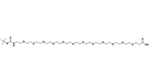 t-Boc-N-amido-PEG12-acid With CAS NO.187848-68-6 Of  PEG Linker Is Applicated In Medical Research