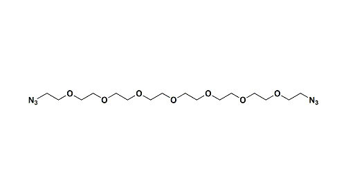CAS:225523-86-4/ Polyethylene Glycol Amine Azido - PEG8 - Azide MW 420.46