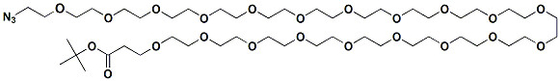 Pure Pegylation Protocol Azido PEG 20 - T - Butyl Ester For Modify Proteins