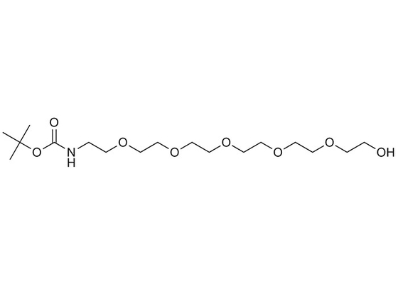 Cas 331242-61-6 Poly Ethylene Glycol C17H35NO8 N-Boc-PEG6-Alcohol