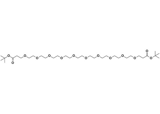 Bis-PEG10-T-Butyl Ester Polyethylene Glycol PEG For Antibody therapeutic Conjugates ADC