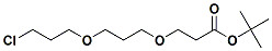 95% Min Purity PEG Linker   Propanoic acid, 3-​[3-​(3-​chloropropoxy)​propoxy]​-​, 1,​1-​dimethylethyl ester  2230826-07