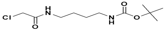 95% Min Purity PEG Linker  [tert-Butyl N-[4-(2-chloroacetamido)butyl]carbamate  133264-58-1