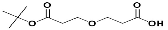 95% Min Purity PEG Linker   Acid-PEG1-t-butyl ester  2086689-08-7