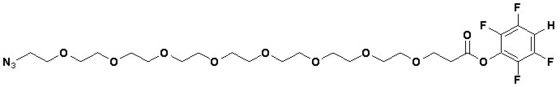 95% Min Purity PEG Linker   Azido-PEG8-TFP ester  1818294-49-3