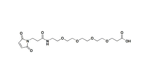 Mal-NH-PEG4-acid Is For Targeted Drug Delivery  CAS:1263045-16-4