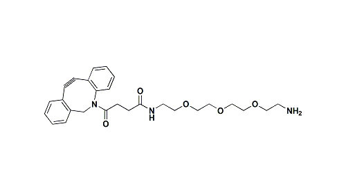 DBCO - PEG3 - NH2 Amino PEG BK02758 MF C27H33N3O5 Containing An Amine Group